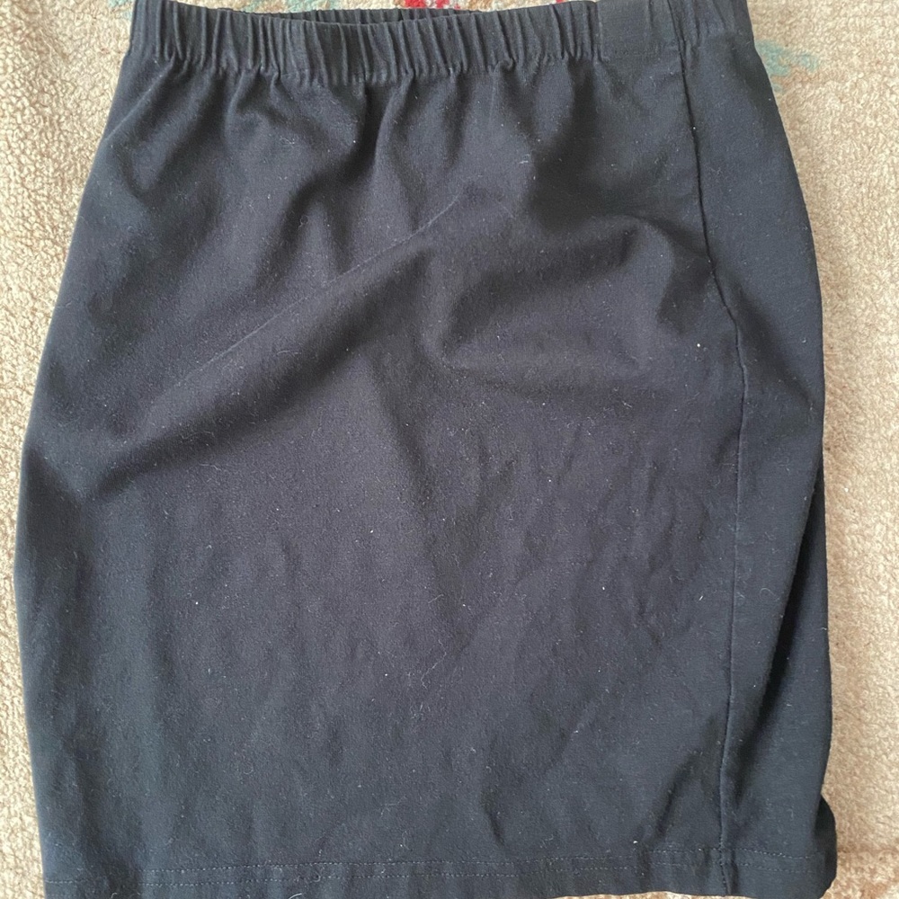Black skirt